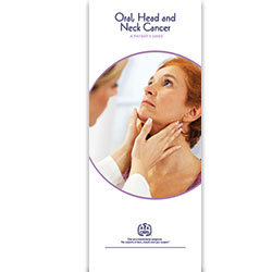 Oral, Head and Neck Cancer Patient Information Pamphlet (100-Pack)