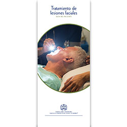 Tratamiento de lesiones faciales Patient Information Pamphlet (100-Pack) (Treating Facial Injury Spanish)