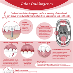 Other Oral Surgeries Infographic (PDF)